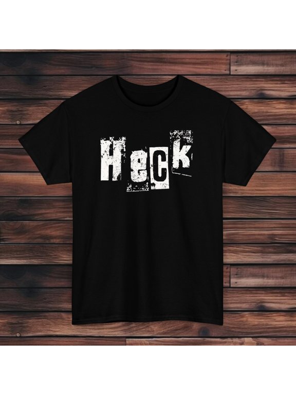 Heck T-Shirt | Pastel Goth Apparel | Strega Fashion | Goth Clothing | Dark Humor Fashion | Gothic Statement | Gothic T-Shirt | Emo Fashion
