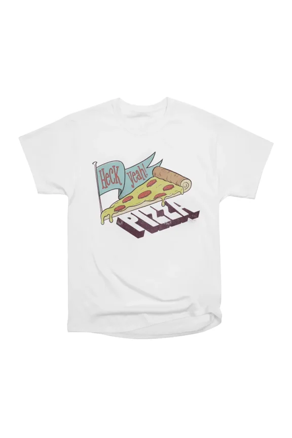 Heck yeah Pizza T-Shirt Tee Gift For Him Merch For Her Apparel For Friend