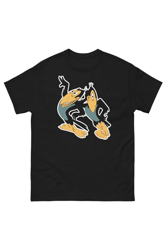 Heckle & Jeckle Cartoon Graphic T Shirt TShirt Unisex classic tee