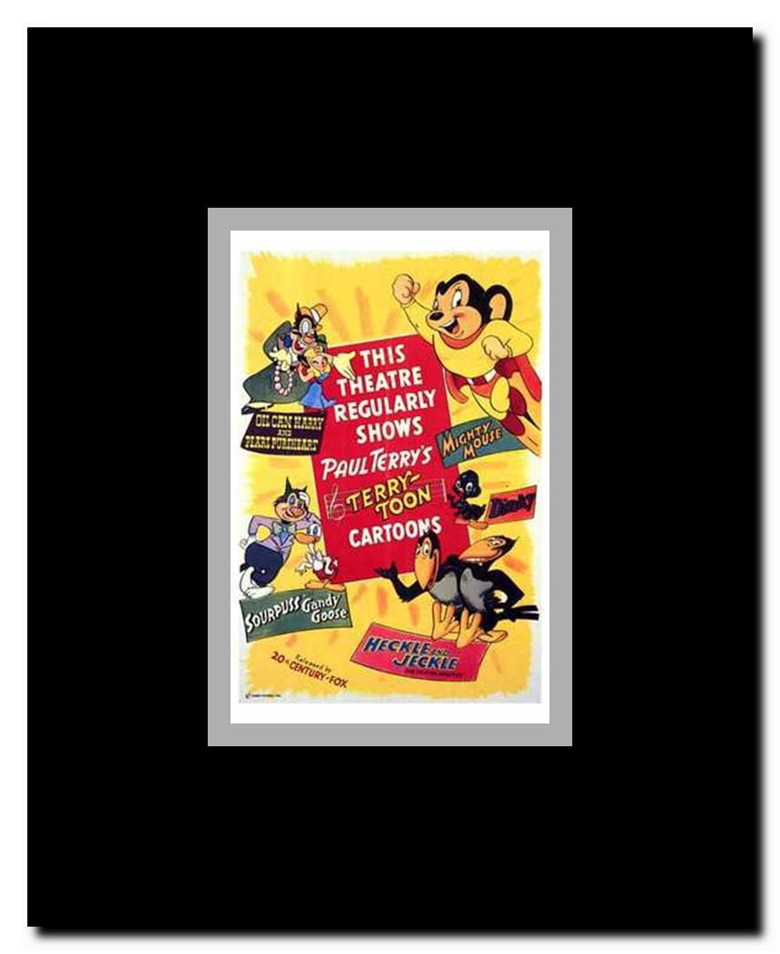 Heckle and Jeckle Framed Movie Poster