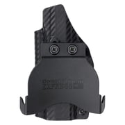 H&K P30SK Paddle Holster Carbon Fiber Black / Left Hand by Rounded Gear