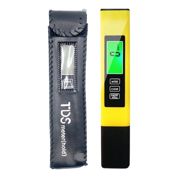 Hecnuo,4 In 1 TDS Digital Water Tester,Accurate Temperature Meter for Drinking Water Aquarium,for 4 In 1 Digital TDS Meter for Drinking Water and Aquariums
