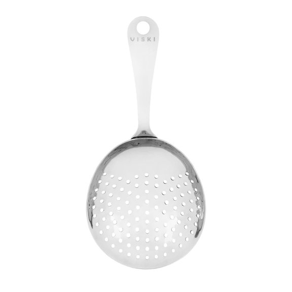 Hecnuo,Cocktail Ice Separator Tool,Stainless Steel Ice Scoop with Strainer,for Separating Ice From Cocktail Mixes