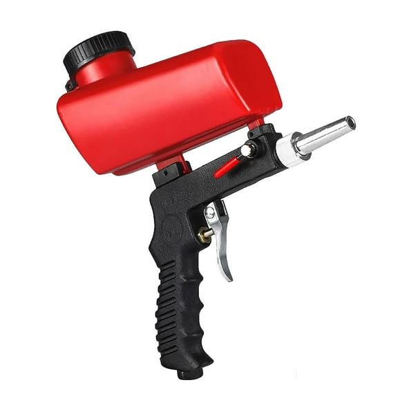 Hecnuo,Hand Held Sandblasting Gun for Compressor,Rust Removal Blaster for Pressure Washer,for Hand Held Sandblasting Cleaning with Compressor