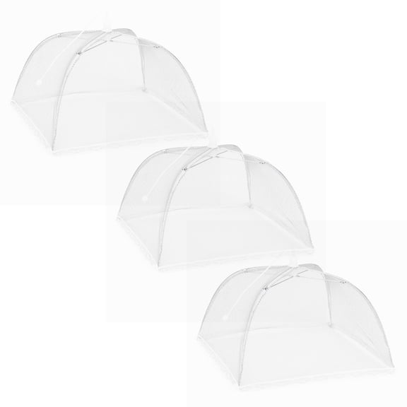 Hecnuo,Large Pop Up Mesh Food Tent,Dome Screen Picnic Net Cover,for Covering Outdoor Food To Protect From Insects Using A Large Mesh Dome Screen Tent.