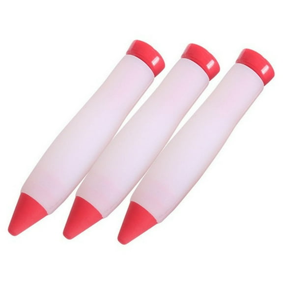 Hecnuo,Silicone Icing Pen Tool,Fondant Writing Decorator,For Writing On Fondant Or Decorating Cakes With A DIY Icing Pen.