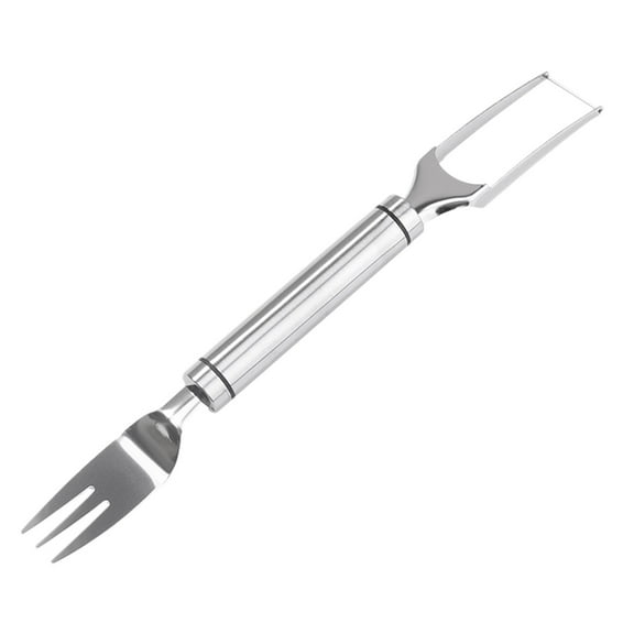Hecnuo,Stainless Household Melon Cutter,Integrated fork Watermelon Divider Quick Cutter,for Cutting Watermelon with fork Cutter