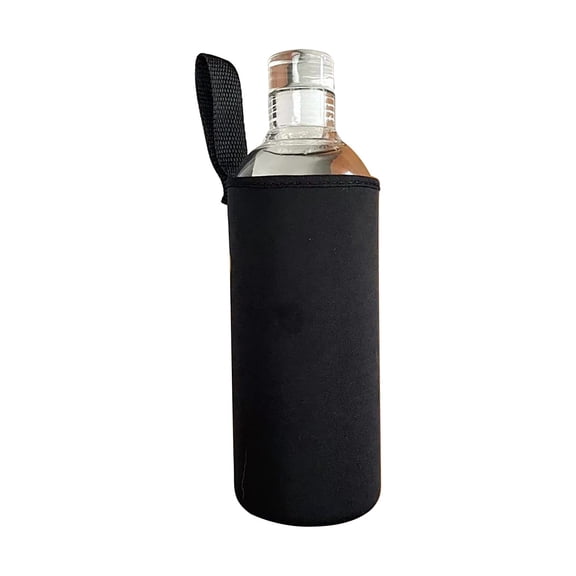 Hecnuo,Transparent Water Bottle with Time Scale,Temperature Silk Screen Drinking Bottle,for Tracking Drinking Time