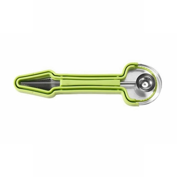 Hecnuo,Watermelon Pulp Separator,Fruit Carving Tool,Watermelon Pulp Separator, stainless, cantaloupe carving tool