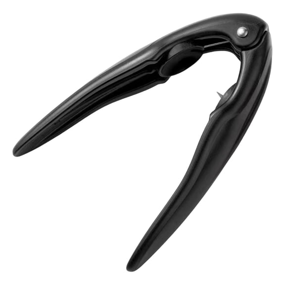 Hecteas 2 Pack Black Nutcracker Manual Walnut Pecan Cracker Nut Cracking Plier Chestnut Opener Tool