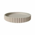 thumbnail image 1 of Hecteas Baking Trays & Trays,Serving Tray,Decorative Tray for Coffee Table Tray Decor Concrete Round Tray Home Decor Tray Table Trays Decorative(1X Tray-White), 1 of 8