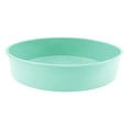 thumbnail image 1 of Hecteas Cake Mould - Dessert Molds - Baking Pans Roasting Pan Round Baking Circle Cake Pan Birthday Cakes Round Silicone Baking Mini Bakeware Pan Cake Pan Baking Single(1X Cake Mold - Green), 1 of 7