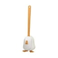 thumbnail image 1 of Hecteas Cleaning Brush - - Toilet To and Bathroom Cleaner with Flexible Silicone Brush Head(Toilet Brush*1 - Yellow), 1 of 9