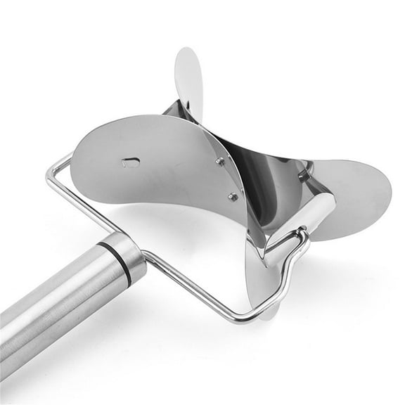 Dumpling Mould - Dumpling Mold - Dumpling Skin Mold - 9.5Cm Skin Cutter(Dumpling Grinder*1 - Silver)