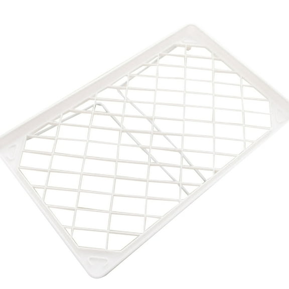 Hecteas Food Storage - Storage Rack - Folding Storage Rack for Cabinets Shelves Counter Shelf Organizer Pantry Storage Organization(1*Organizer - White)