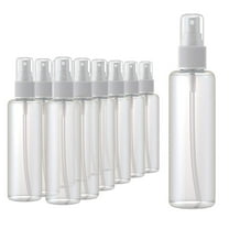 Hecteas Glass&Bottle - Kitchen Cups - 8 Oz Mist Spray Bottle 12 Count Travel Multi Use Refillable(12*Spray Bottle - Clear)