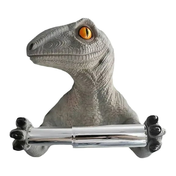 Rack - Storage Rack - Toilet Paper Holder, Original T-Rex Paper Towel Rack(1 Bathroom Shelf - Gray)