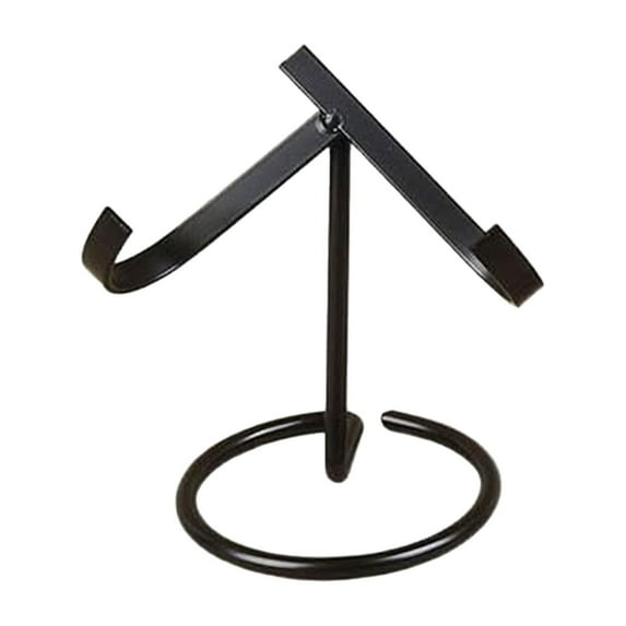 Hecteas Rack,Storage Rack,Metal Holder Display Stand Metal Easel Stands Holder for Heart Stones(1*Stand-Black)