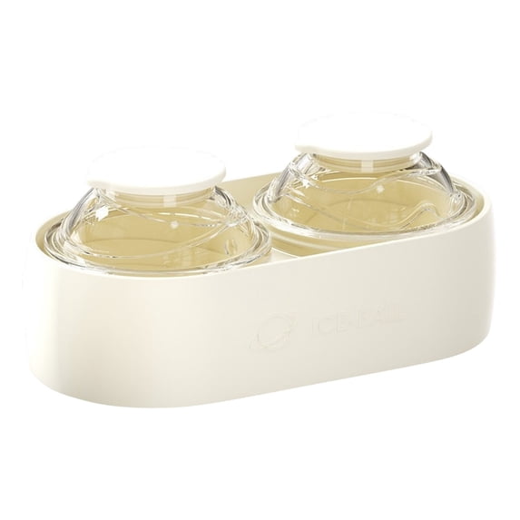Hecteas Silicone Ice Ball Maker Round Ice Cube Tray with Lid Sphere Ice ...