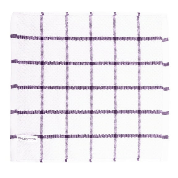Hecteas Wipes,Cleaning Cloth,Cleaning Kitchen Fast Absorbent Microfiber Towels Rags and Cloths Drying Super Cotton Dish Dish Soft(Rag *1*3-Purple)