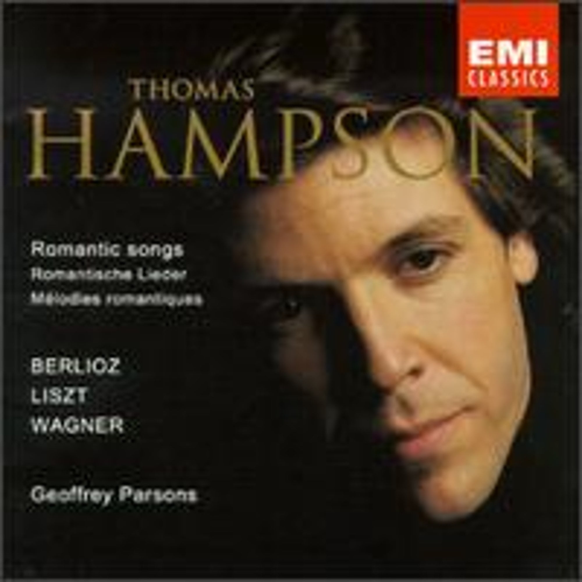 Hector Berlioz, Liszt, Wagner Romantic songs (CD) by Geoffrey Parsons