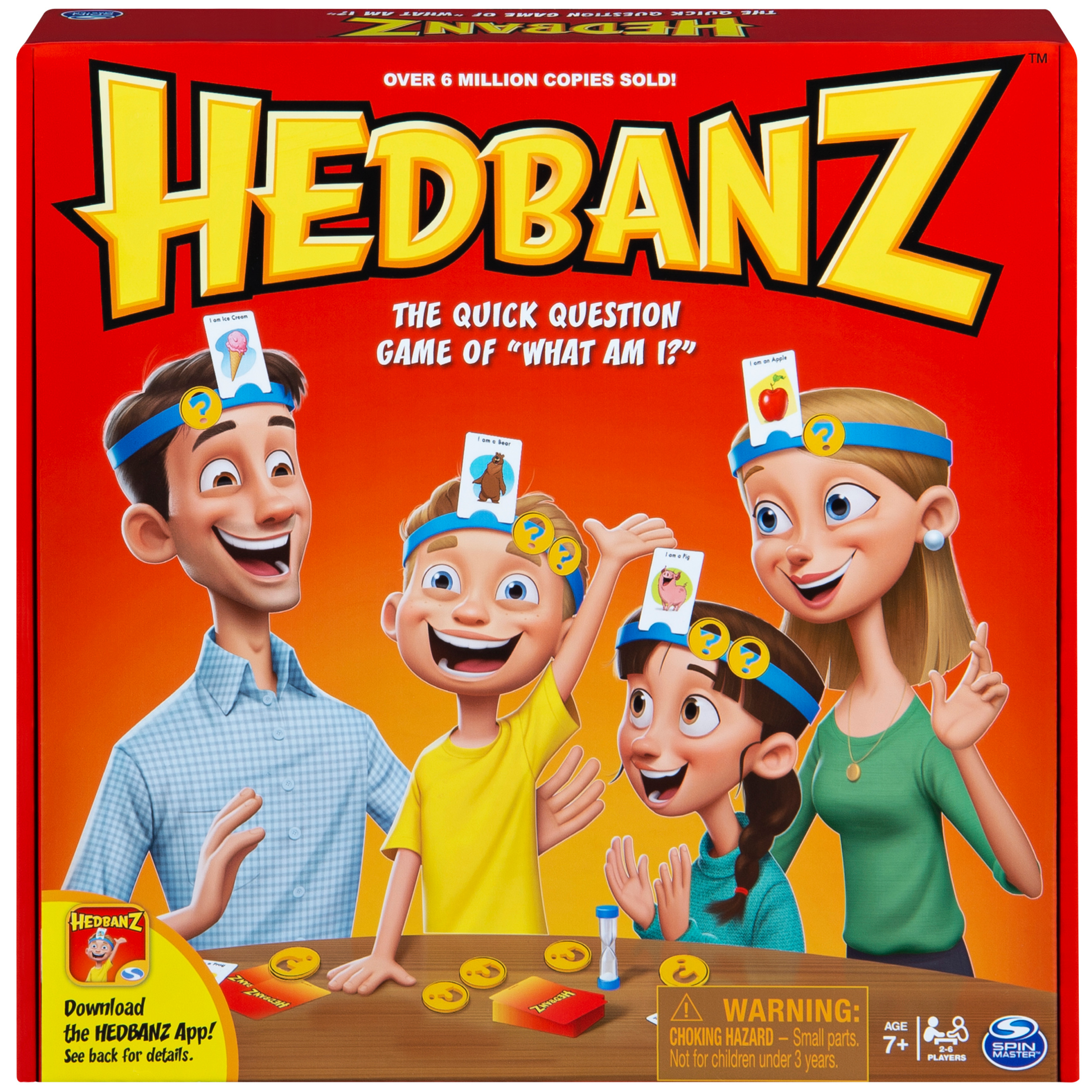 Hedbanz, Quick Question Family Guessing Game for Kids and Adults (Edition May Vary) - image 1 of 10