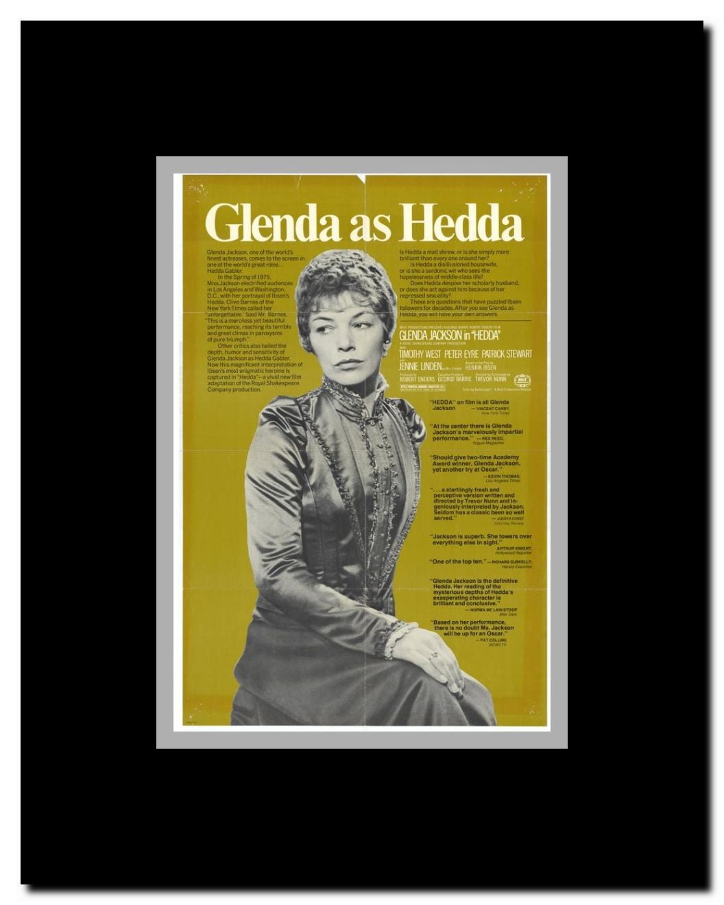 Hedda Framed Movie Poster