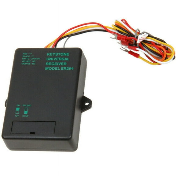 Heddolf ER294-KB 433MHz Long Range Radio Receiver Gate Door Opener 1500ft NO NC