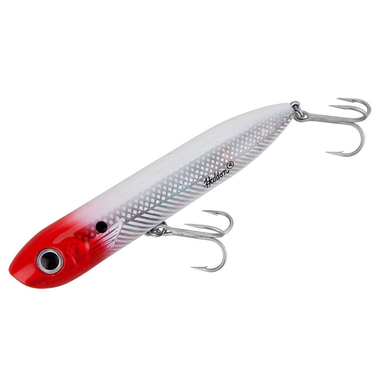chug n spit fishing lure Heddon N' Spook Bone/Orange dog topwater lure for all types of predator fish Heddon Chug'n Spook Walking Bait