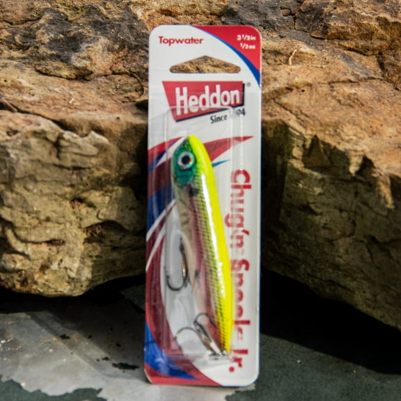 Heddon Chug'n Spook Jr Topwater Okie Shad 3 1/2" 1/2 oz.