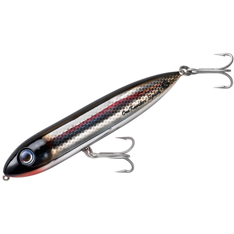 Heddon One Knocker Spook 3/4 oz Saltwater Fishing Lure - Black