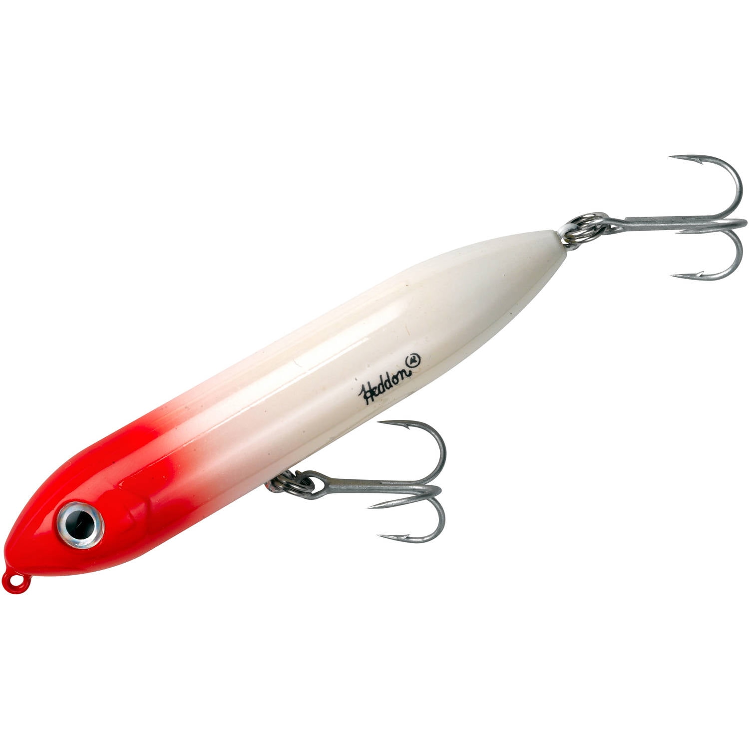 Heddon Super Spook Jr Fishing Lure Hard bait Red Head 3 1/2 in 1/2 oz