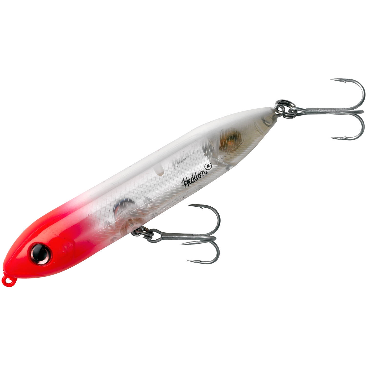 Heddon Super Spook Jr Topwater Chartreuse Silver Insert 3 1/2 1/2 oz. 