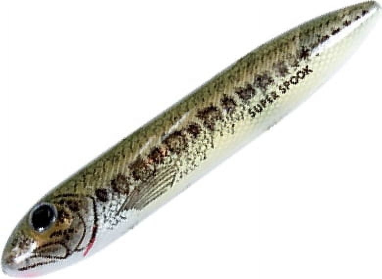 Esca Topwater Heddon Super Spook Jr. 3 1/2 - Flitter Shad - Nuova In Confezione