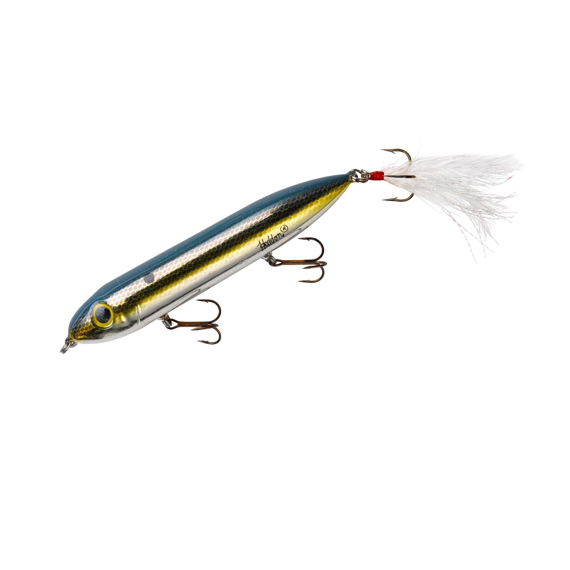 Heddon Zara Spook 3/4 oz Topwater Bass Fishing Lure - Nickel Heddon Zara Spook 3/4 oz Topwater Bass Fishing Lure - Nickel