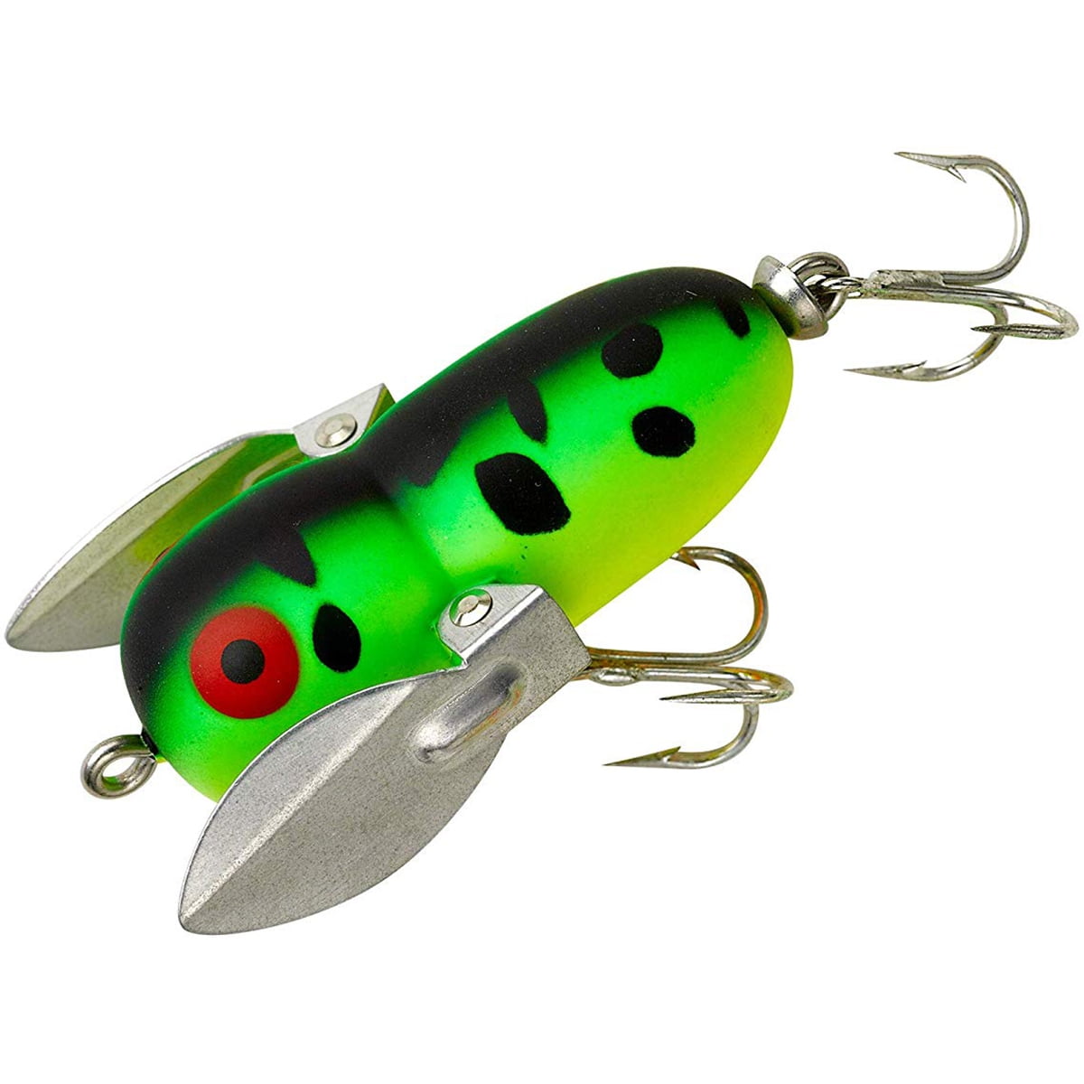 Heddon Tiny Crazy Crawler 1/4 oz Fishing Lure - Fluorescent Green Crawdad 