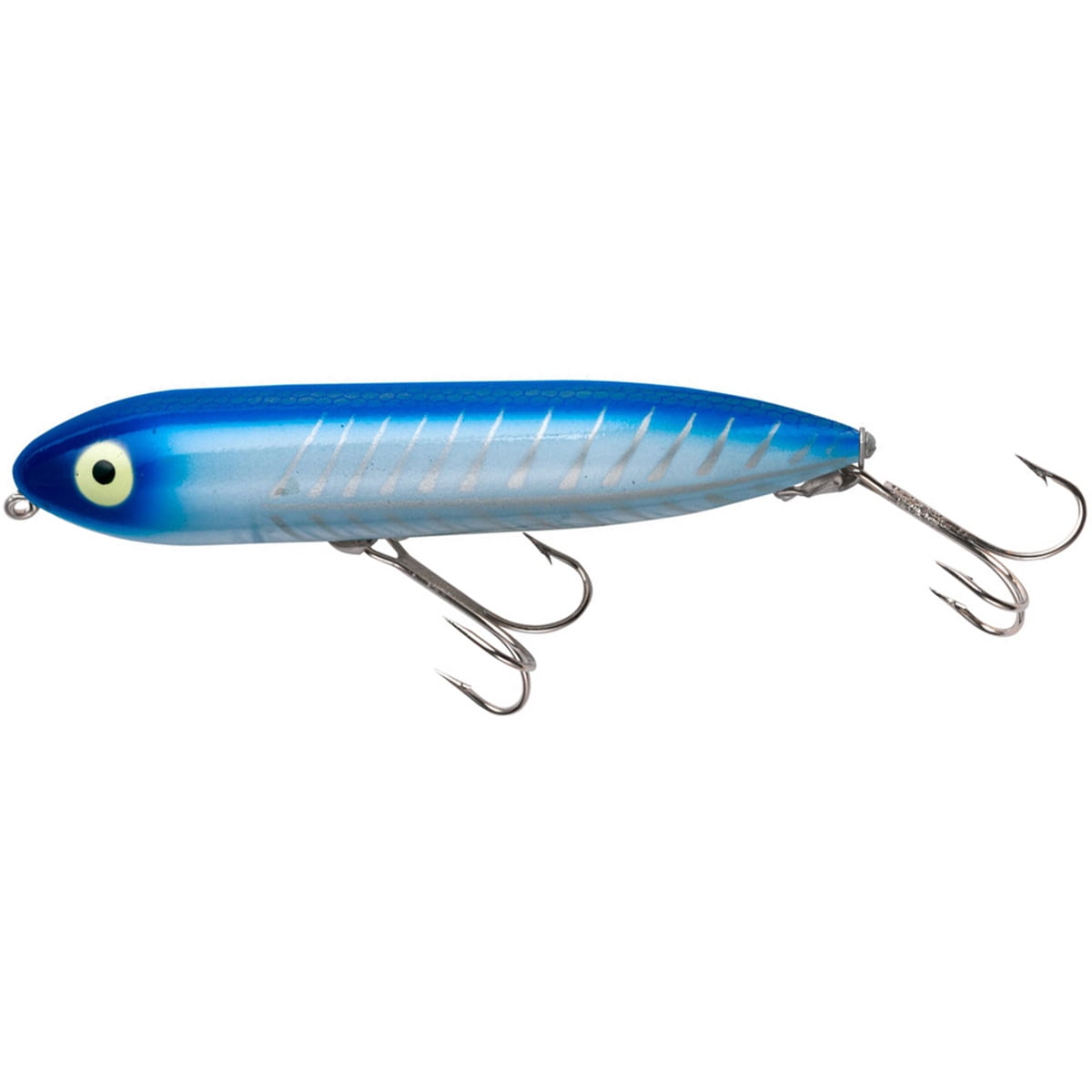 Heddon Zara Spook 3/4 oz Fishing Lure - Blue Shore Minnow