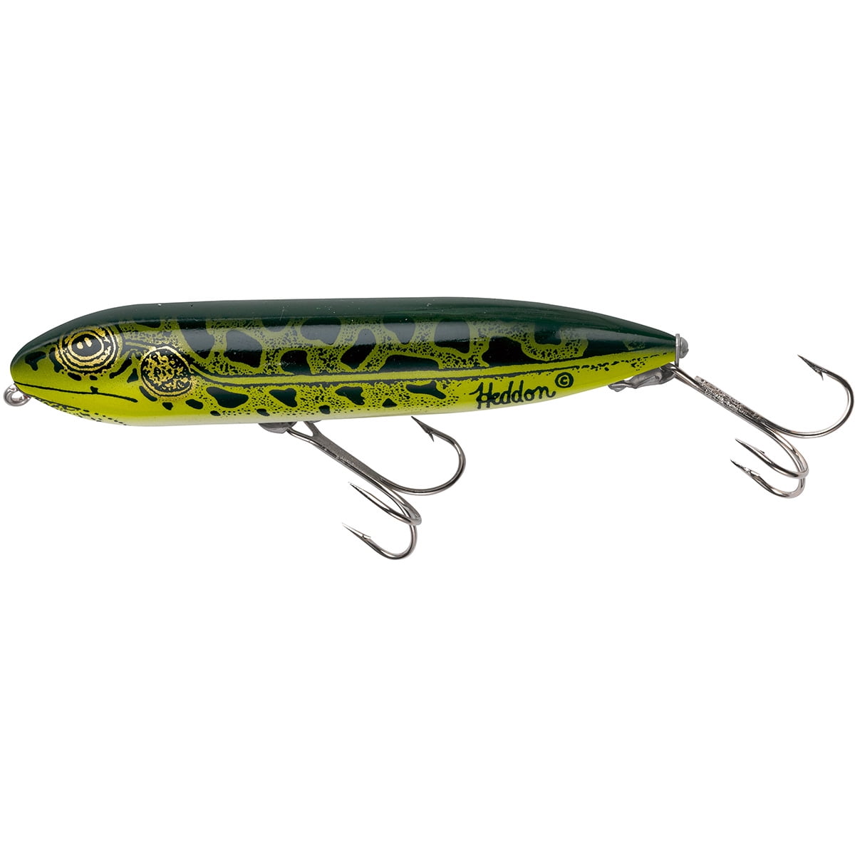 Heddon Zara Spook 3/4 oz Topwater Bass Fishing Lure - Nickel
