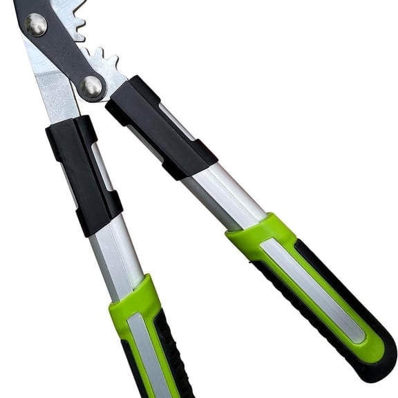 Hedge Shears Bypass Loppers Pruning Shears 3 Pc Set - Heavy Duty Comfort Grip Handles - Sharp Blades for Easy & Clean Cuts - Perfect Trimming Tool Kit