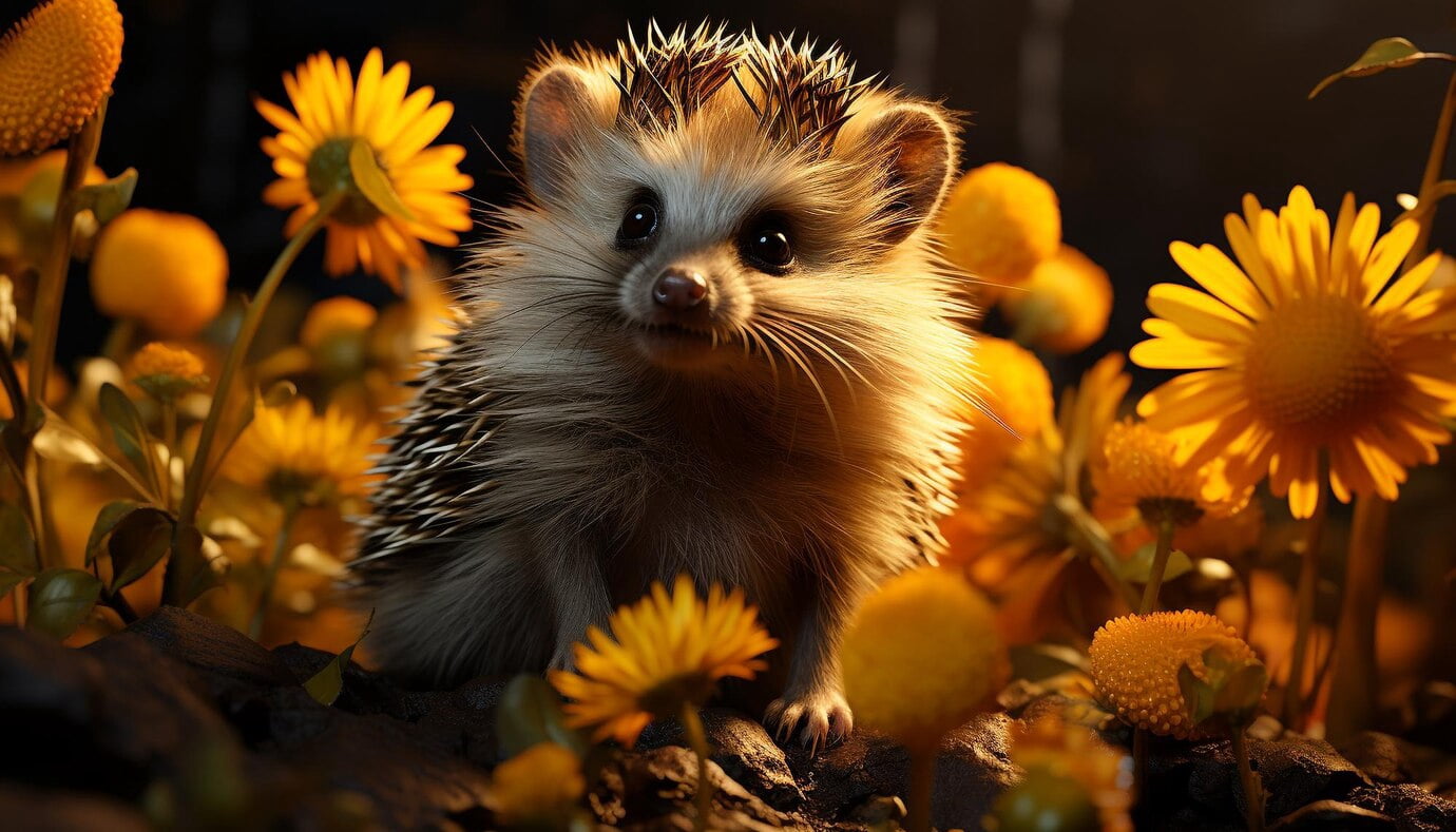 Hedgehog 500 Piece Wooden Jigsaw Puzzle for Adults Children Families ...