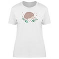 thumbnail image 1 of Hedgehog And Berries T-Shirt Women -Image by Shutterstock, Female x-Large, 1 of 2
