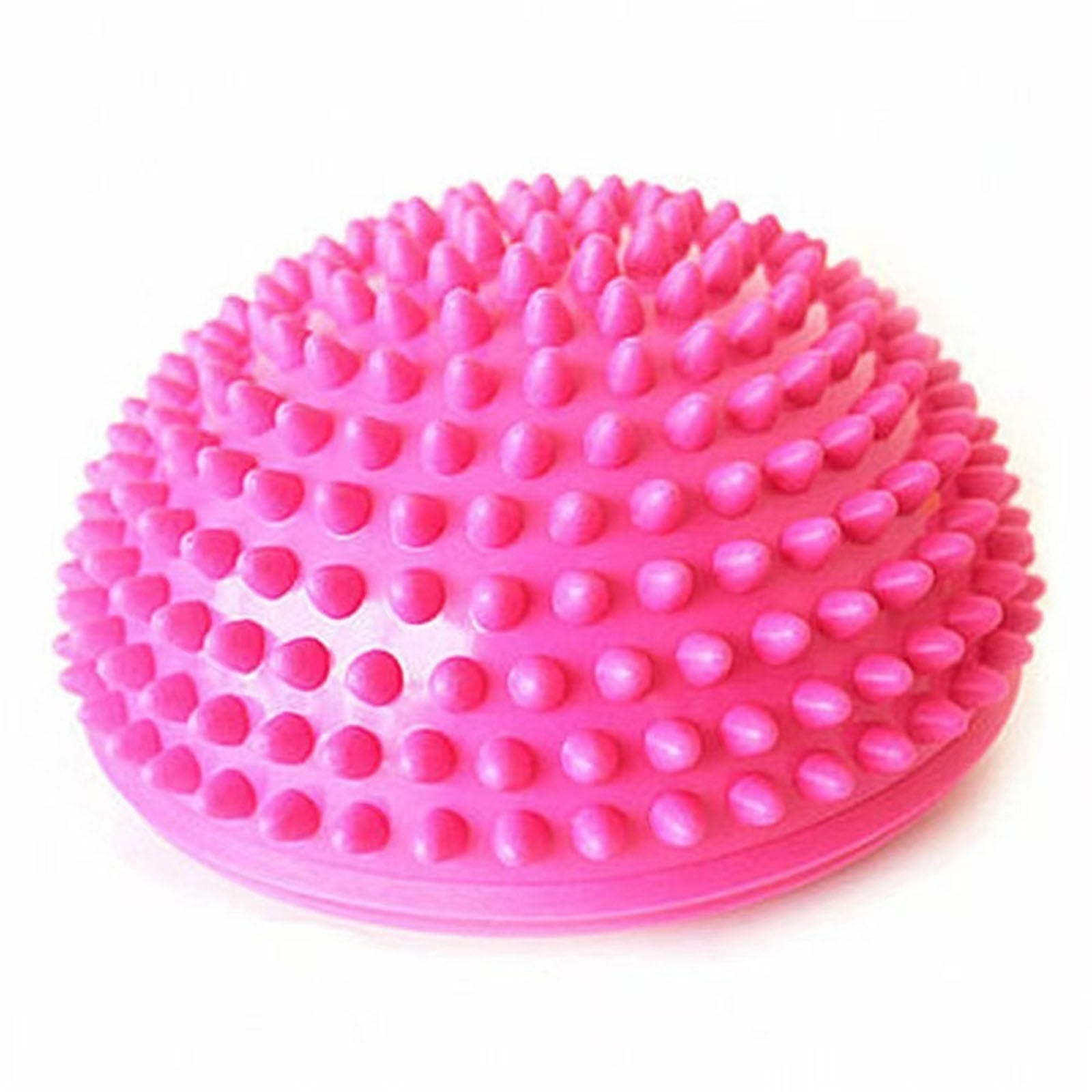 Hedgehog Balance Pods Pilates Ball Exercise Ball Yoga Ball Stability Balance Trainer Dots Plus Balance Pad, Core Body Balancing, Inflatable Stepping Foot Massage Ball (Balance Ball, Pack of 6