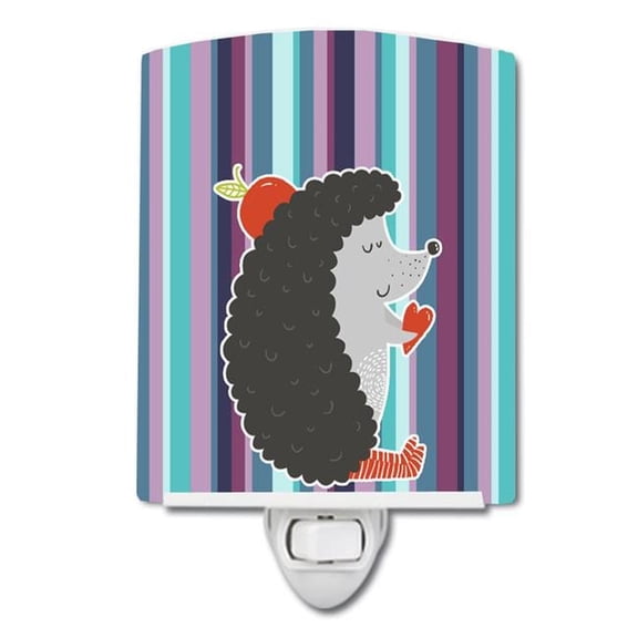 Hedgehog Ceramic Night Light