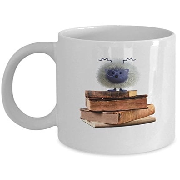 Hedgehog 11 oz Coffee Mug - Nerd Gift Ideas White Ceramic