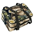 thumbnail image 1 of Hedgehog Double Layered Insulated Lunch Bag with Two Compartments, Large Capacity, Refrigeration Capability - 7.1x11.4x16.1 inches - Hand Carry Meal Bag, 1 of 6