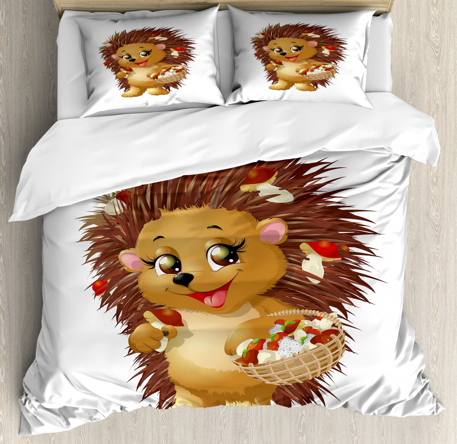 Hedgehog Loves Books XR2310028CL Duvet Cover Set main image 0