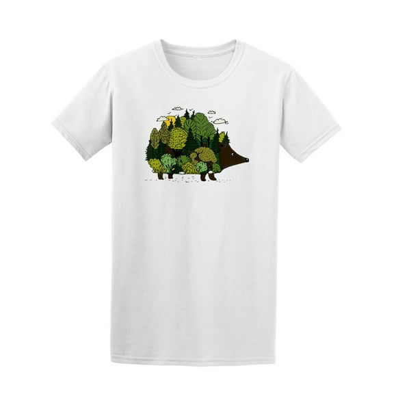Hedgehog Forest T-Shirt Men -Image by Shutterstock, Male Medium