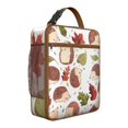 thumbnail image 1 of Hedgehog Insulated Lunch Box Women Reusable Lunch Bag with Front Pocket Cooler Tote Bag Work Camping, 1 of 6