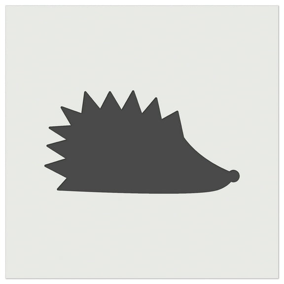Hedgehog Profile Solid DIY Cookie Wall Craft Stencil - 3.5 Inch