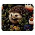 thumbnail image 1 of Hedgehog Square Desk Mat Gaming Mouse Pad, 8.3x9.8 Inch Non-Slip Rubber Bottom Printed Design - Suitable for Office and Gaming, 1 of 6